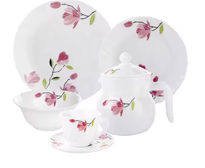 Wholesale 12pcs Opal Glass Dinner Set Wholesale 12pcs Opal Glass Dinner Set